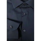 Baldinini Trend Blue Cotton Shirt