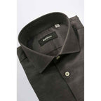 Baldinini Trend Gray Cotton Shirt