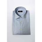 Baldinini Trend Light Blue Cotton Shirt