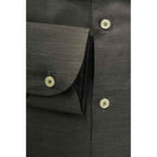 Baldinini Trend Gray Cotton Shirt
