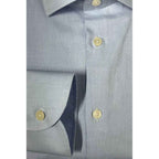 Baldinini Trend Light Blue Cotton Shirt