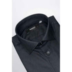 Baldinini Trend Black Cotton Shirt