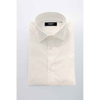Baldinini Trend White Cotton Shirt