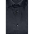 Baldinini Trend Black Cotton Shirt