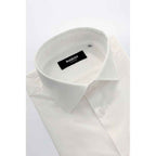 Baldinini Trend White Cotton Shirt