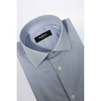 Baldinini Trend Light Blue Cotton Shirt