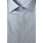 Baldinini Trend Light Blue Cotton Shirt