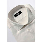 Baldinini Trend White Cotton Shirt