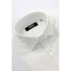 Baldinini Trend White Cotton Shirt