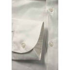Baldinini Trend White Cotton Shirt
