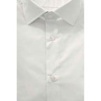 Baldinini Trend White Cotton Shirt