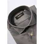 Baldinini Trend Gray Cotton Shirt