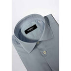 Baldinini Trend Light Blue Cotton Shirt