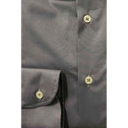 Baldinini Trend Gray Cotton Shirt