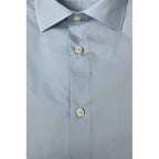 Baldinini Trend Light Blue Cotton Shirt