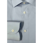 Baldinini Trend Light Blue Cotton Shirt