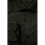Baldinini Trend Black Cotton Shirt