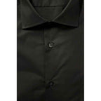 Baldinini Trend Black Cotton Shirt