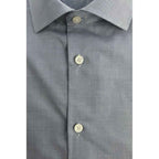 Baldinini Trend Light Blue Cotton Shirt