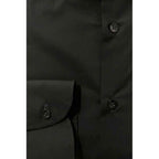 Baldinini Trend Black Cotton Shirt