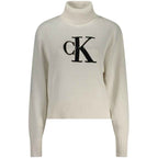 Calvin Klein White Cotton Sweater