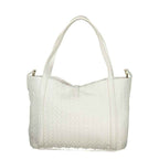 Mario Valentino White Polyethylene Handbag