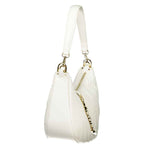 Mario Valentino White Polyethylene Handbag