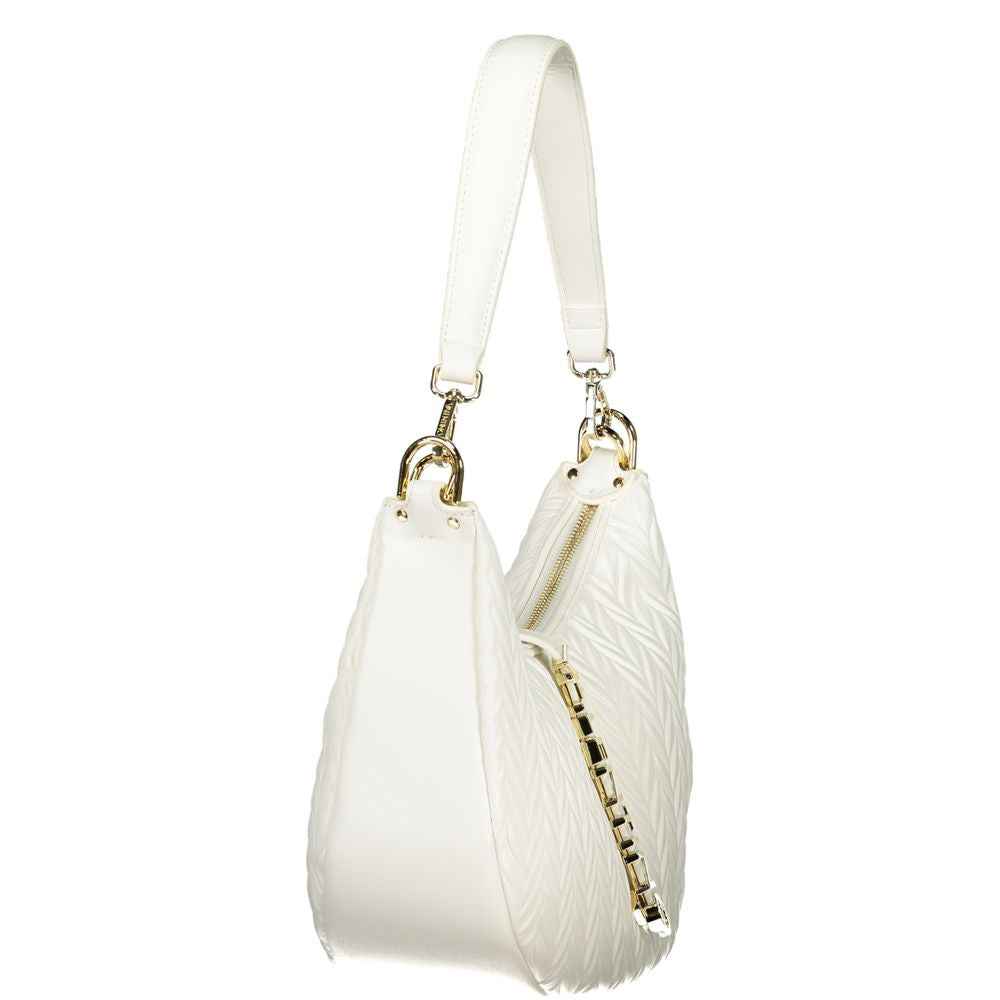 Mario Valentino White Polyethylene Handbag