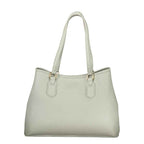 Mario Valentino Gray Polyethylene Handbag