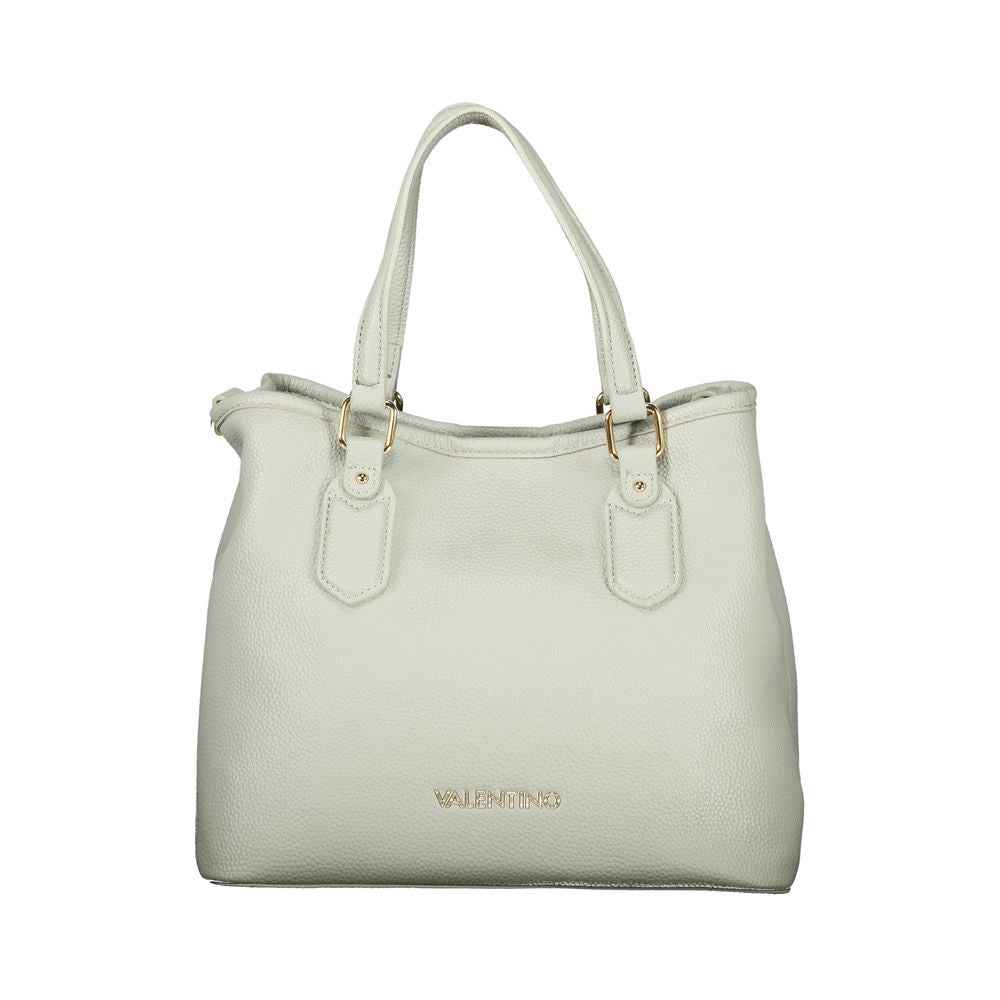 Mario Valentino Gray Polyethylene Handbag