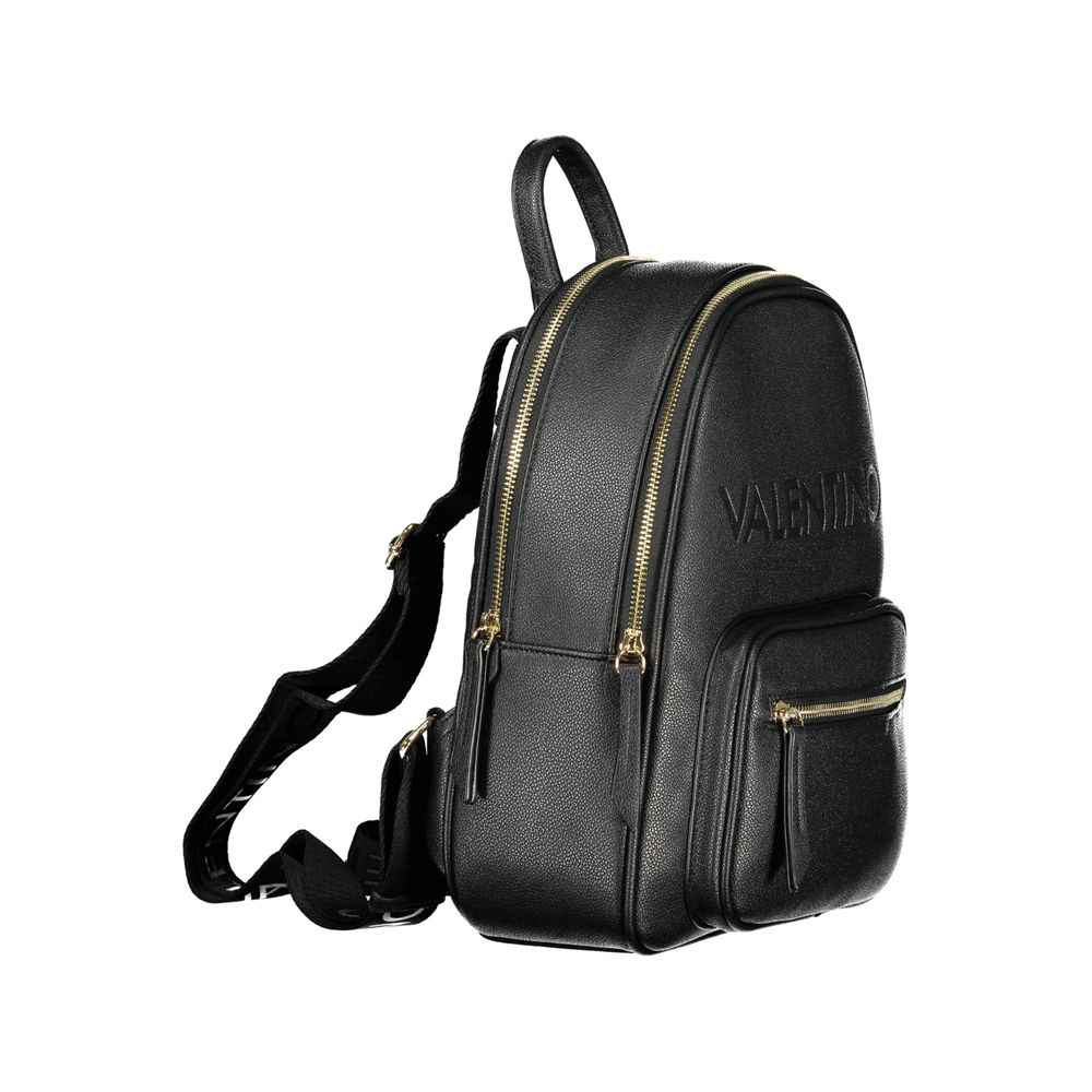 Mario Valentino Black Polyethylene Backpack