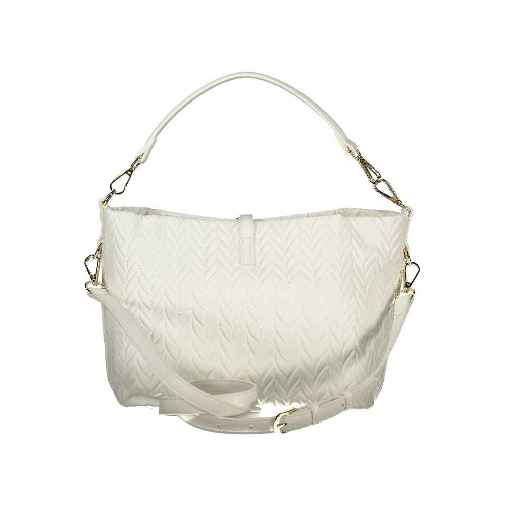 Mario Valentino White Polyethylene Handbag