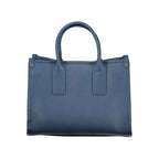 Mario Valentino Blue Polyethylene Handbag
