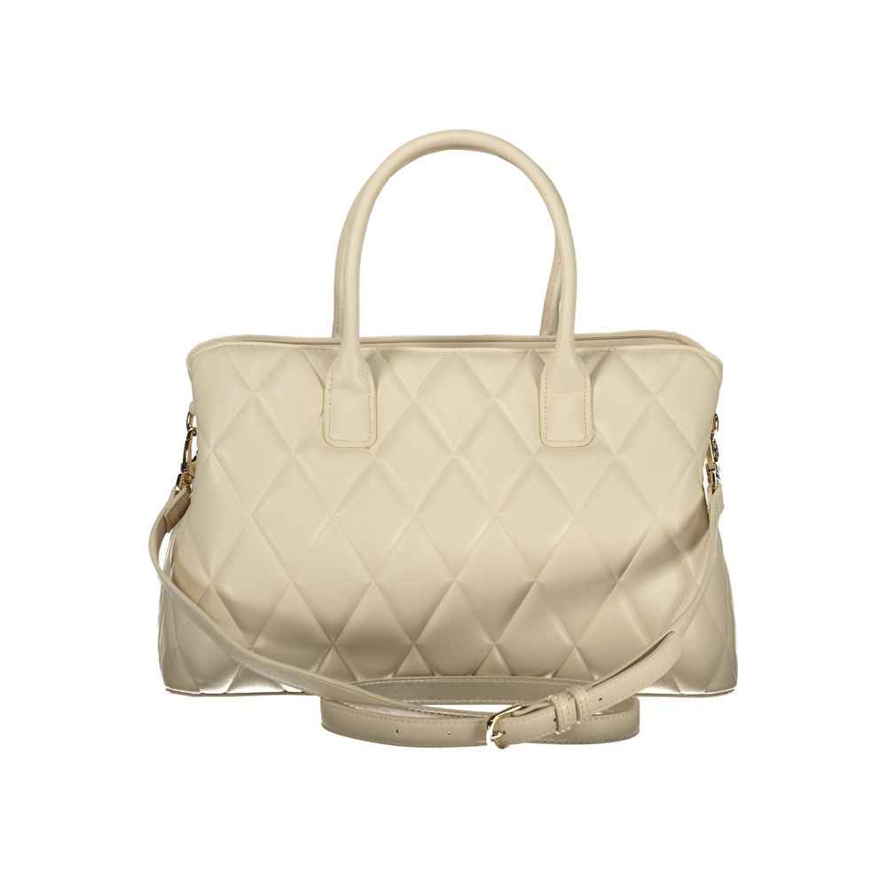 Mario Valentino Beige Polyethylene Handbag