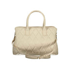 Mario Valentino Beige Polyethylene Handbag