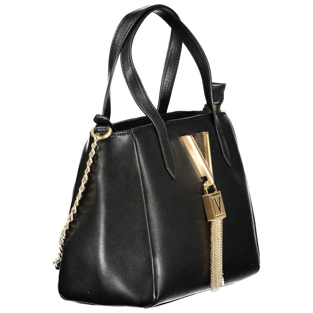 Mario Valentino Black Polyethylene Handbag