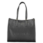 Mario Valentino Black Polyethylene Handbag