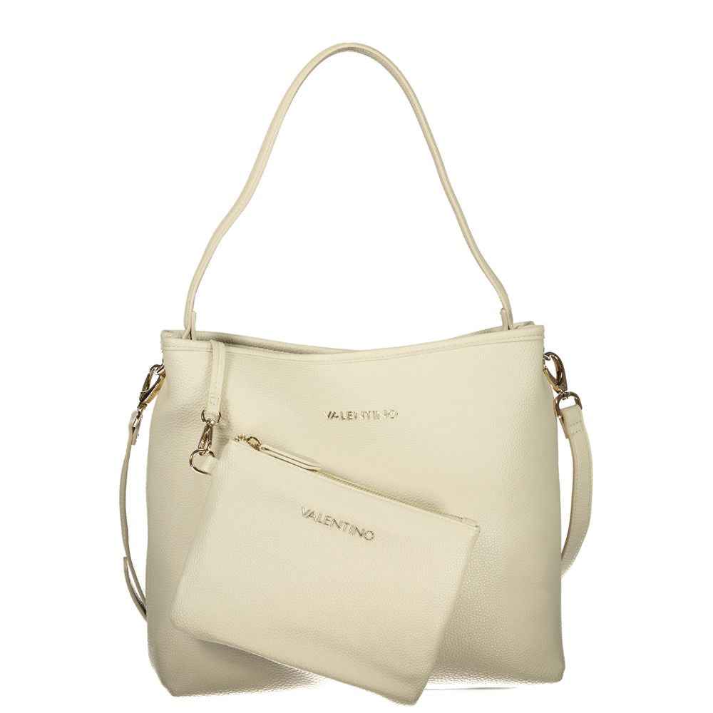 Mario Valentino Beige Polyethylene Handbag