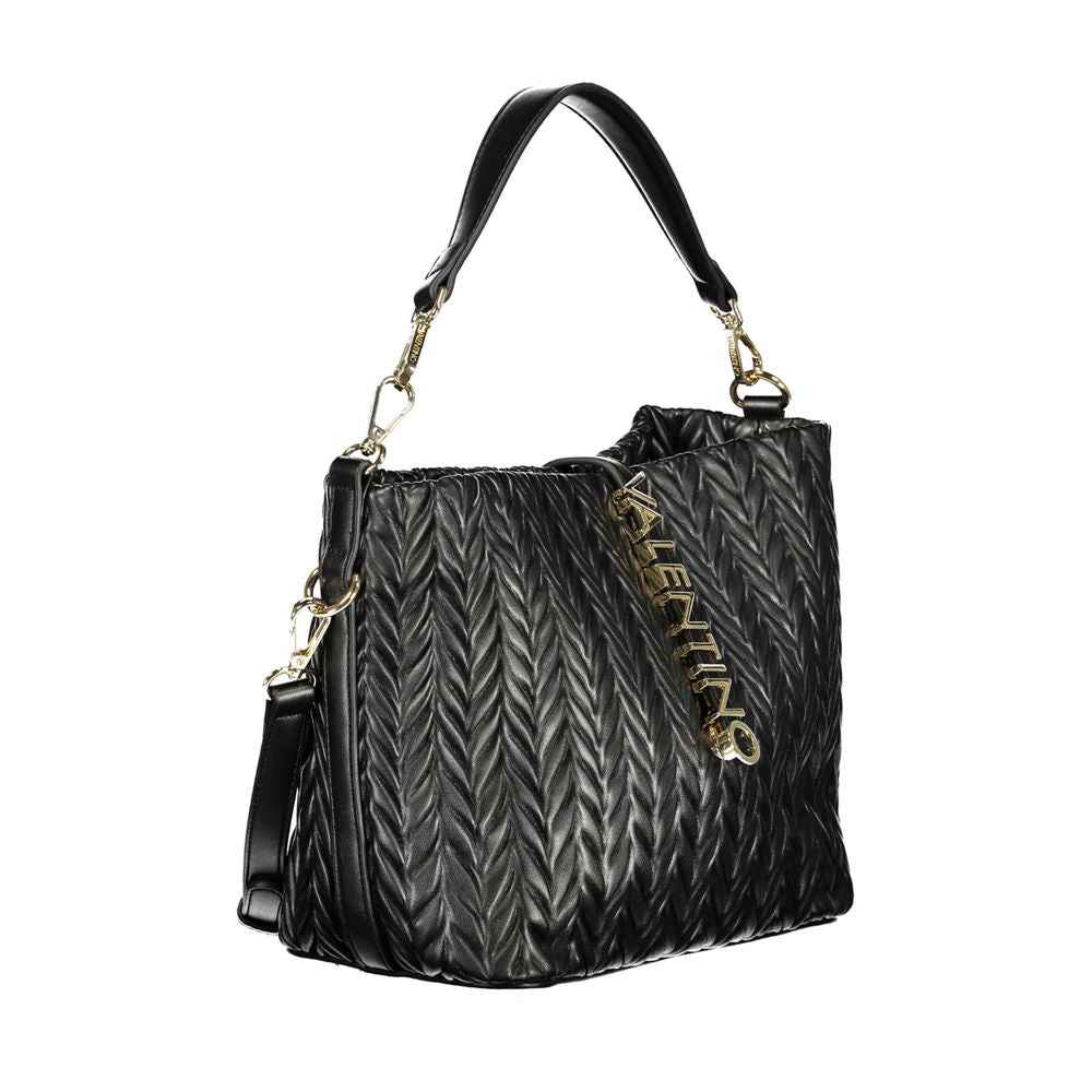 Mario Valentino Black Polyethylene Handbag