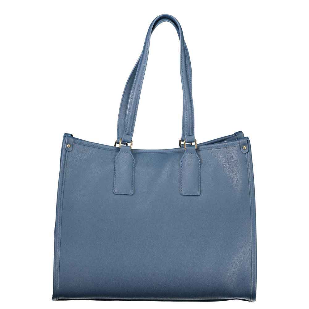 Mario Valentino Blue Polyethylene Handbag
