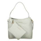 Mario Valentino Gray Polyethylene Handbag