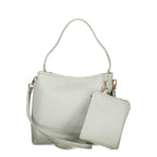 Mario Valentino Gray Polyethylene Handbag