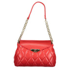 Mario Valentino Red Polyethylene Handbag