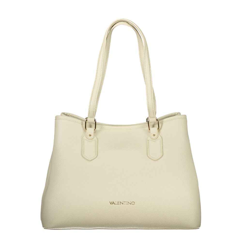 Mario Valentino Beige Polyethylene Handbag