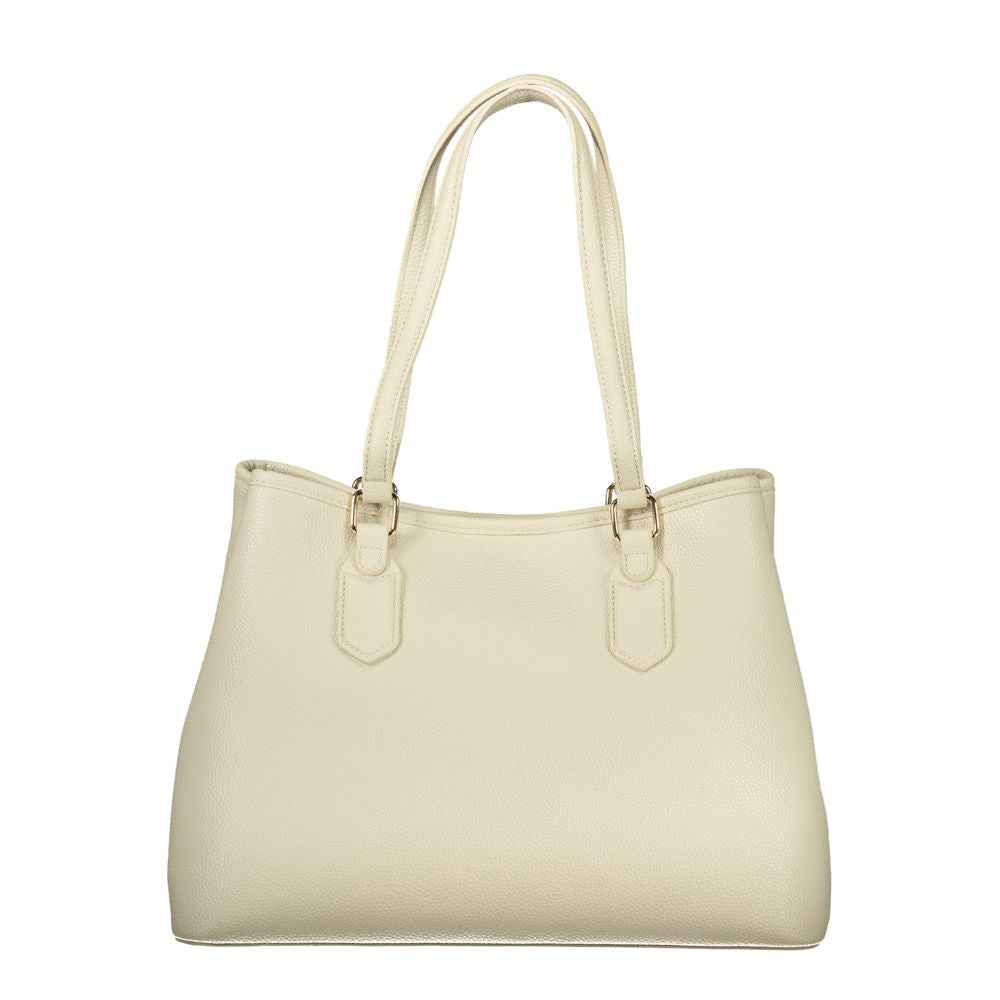 Mario Valentino Beige Polyethylene Handbag