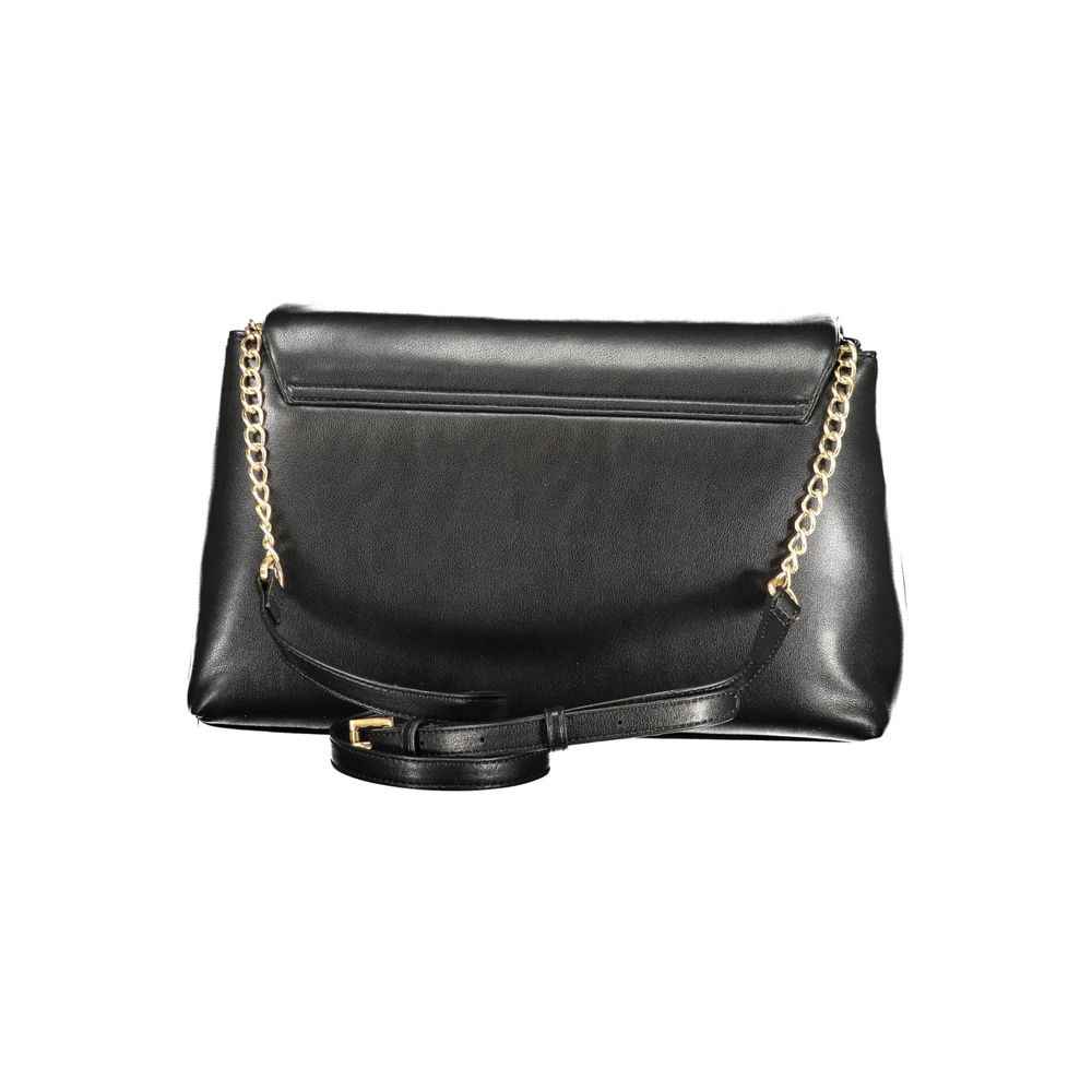 Mario Valentino Black Polyethylene Handbag