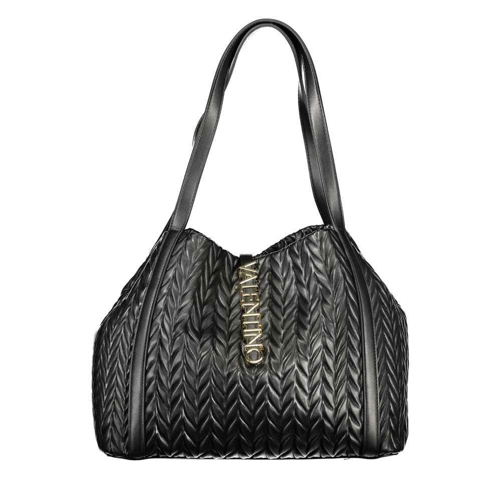 Mario Valentino Black Polyethylene Handbag