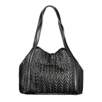 Mario Valentino Black Polyethylene Handbag