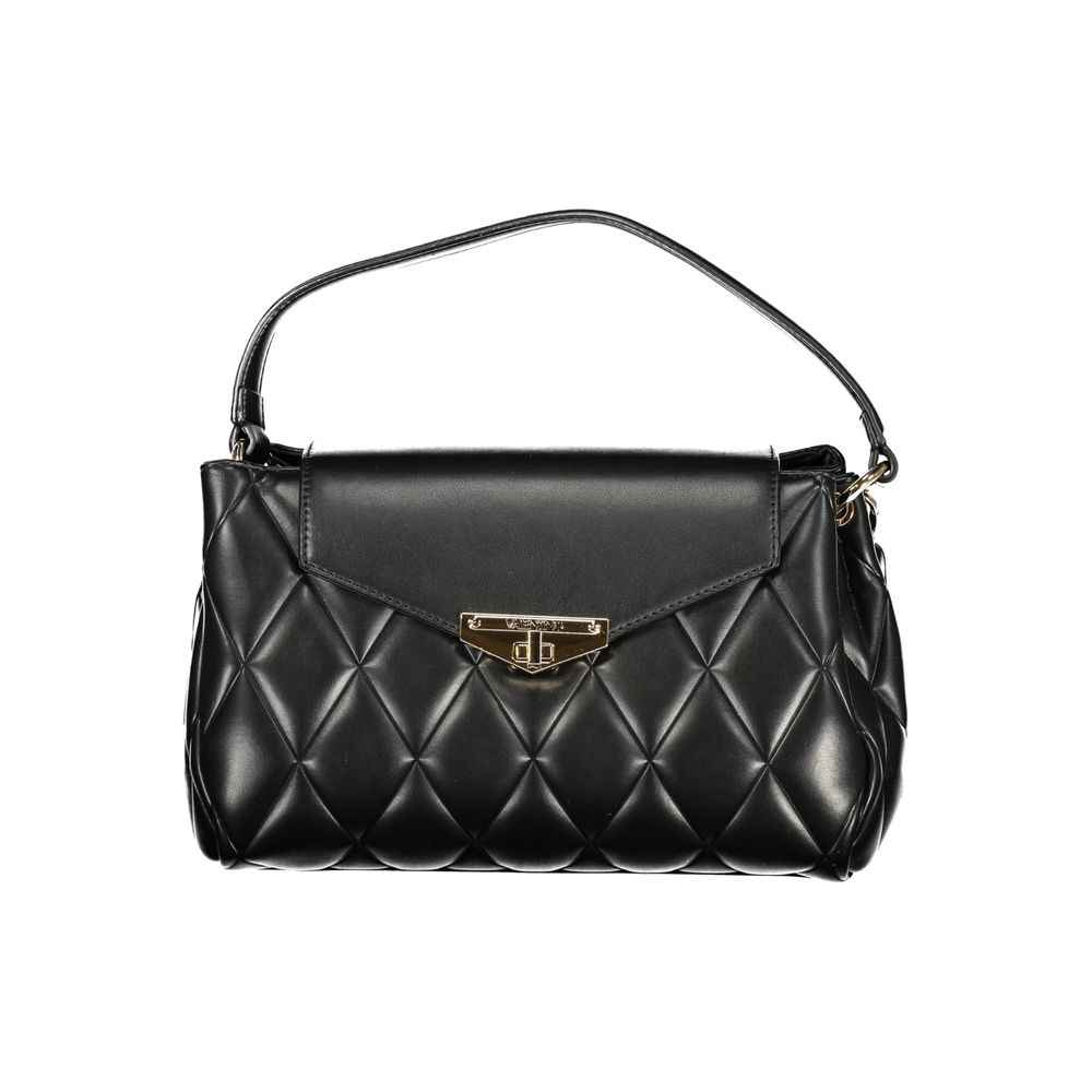 Mario Valentino Black Polyethylene Handbag