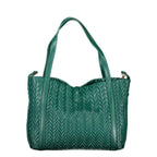 Mario Valentino Green Polyethylene Handbag